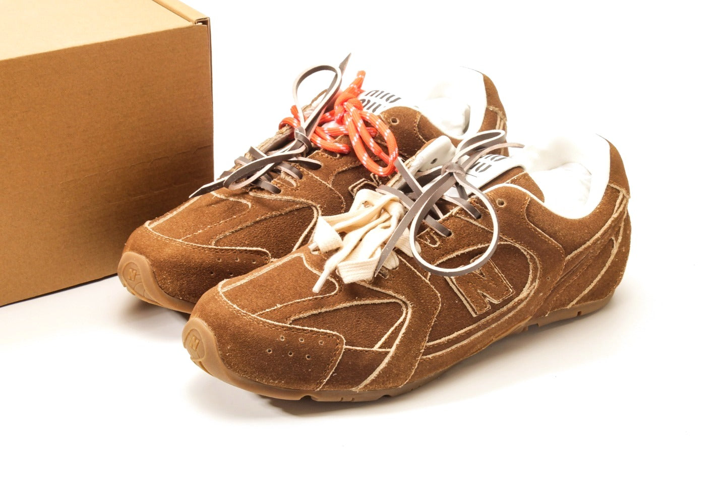New Balance 530 SL Miu Miu Suede Cinnamon