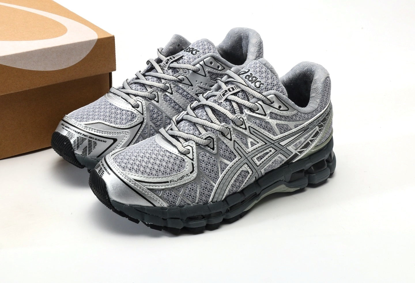ASICS Gel-Kayano 20 Gravel Pure Silver