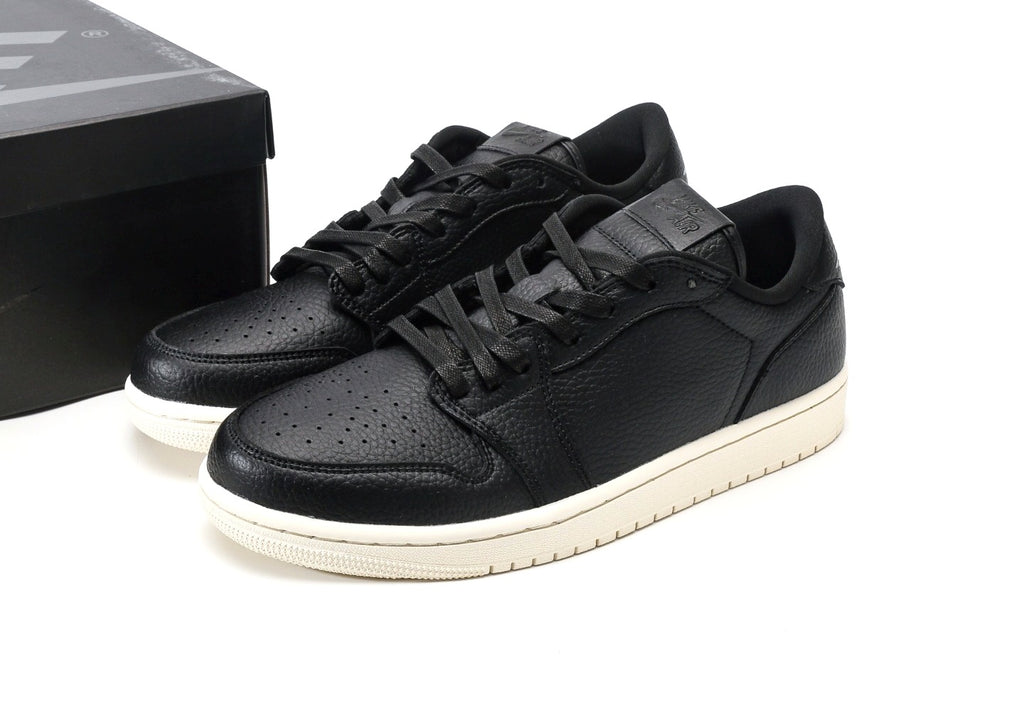 Air Jordan 1 Low NS No Swoosh Black Sail