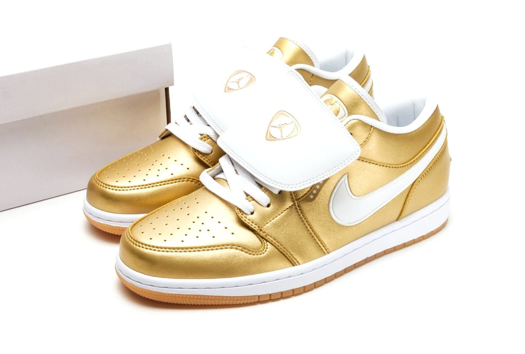 Air Jordan 1 Low "Gold Tiempo"