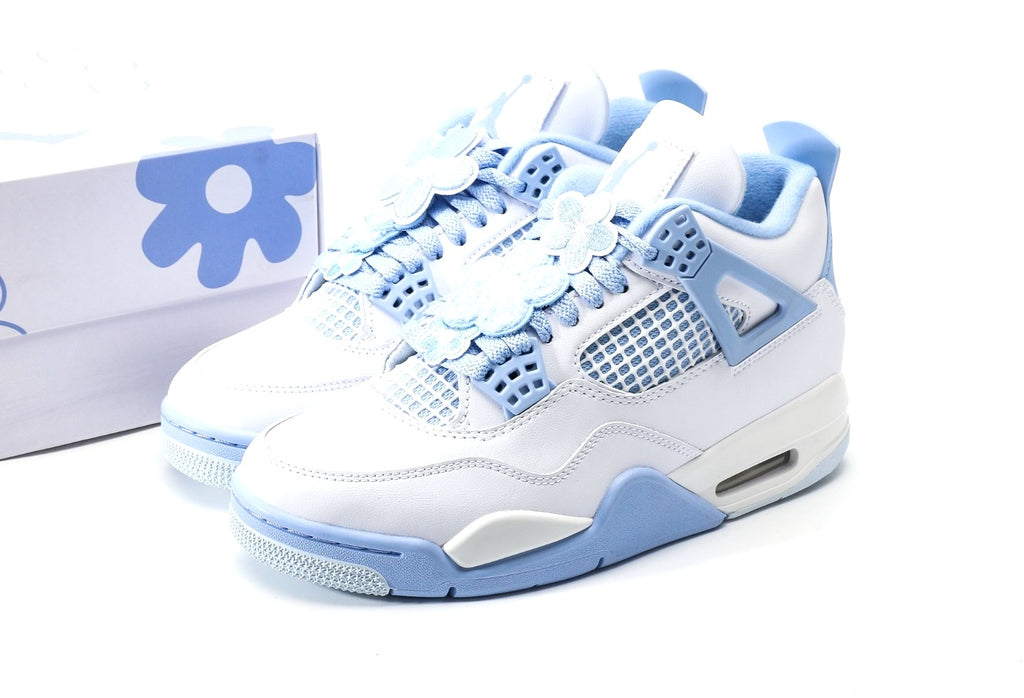 Air Jordan 4 "Aluminum" "White/Blue Tint" [PK GOD]