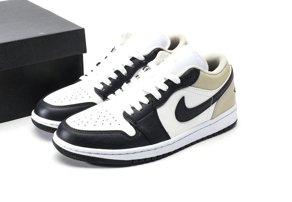 Air Jordan 1 Low "Black Toe" Tan