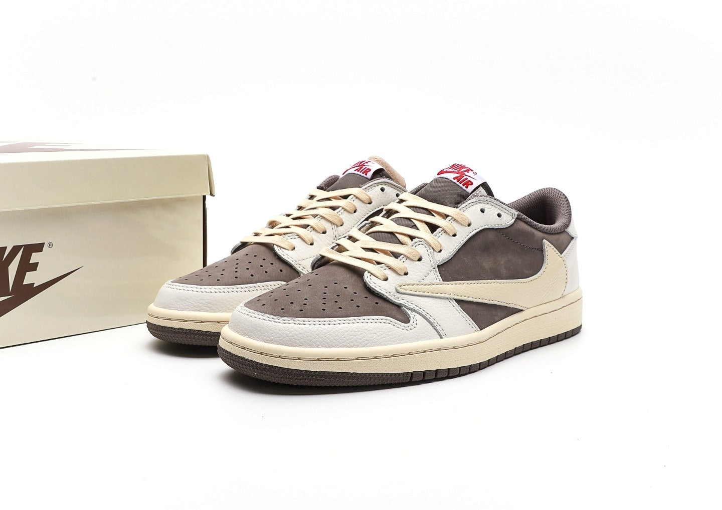Air Jordan 1 Retro Low OG SP Travis Scott Reverse Mocha [PK GOD]