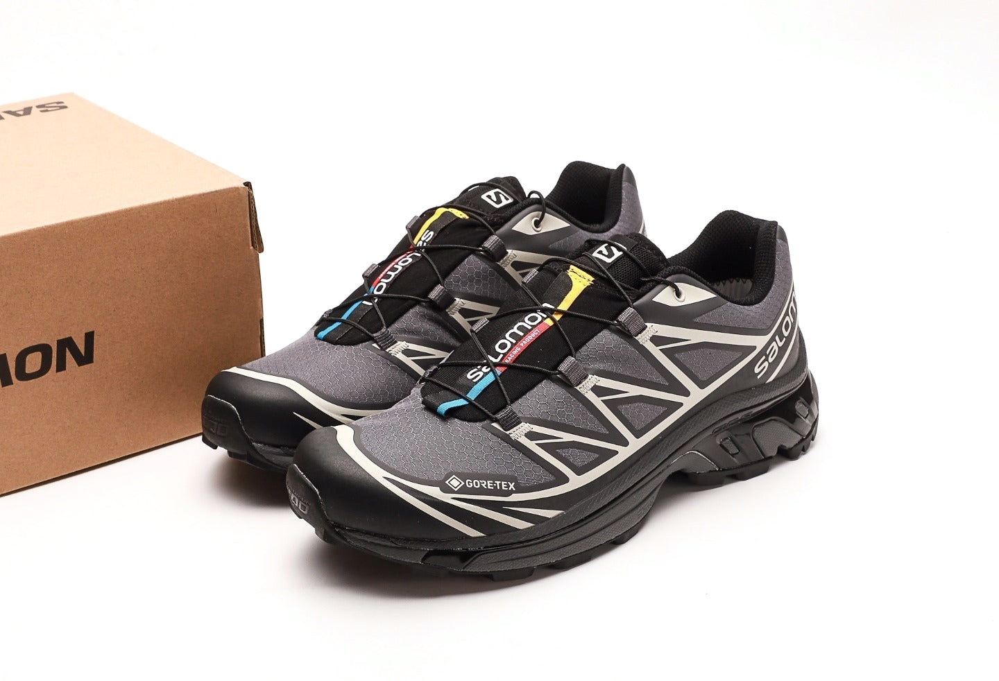 Salomon XT-6 "Gore Tex Black Silver"