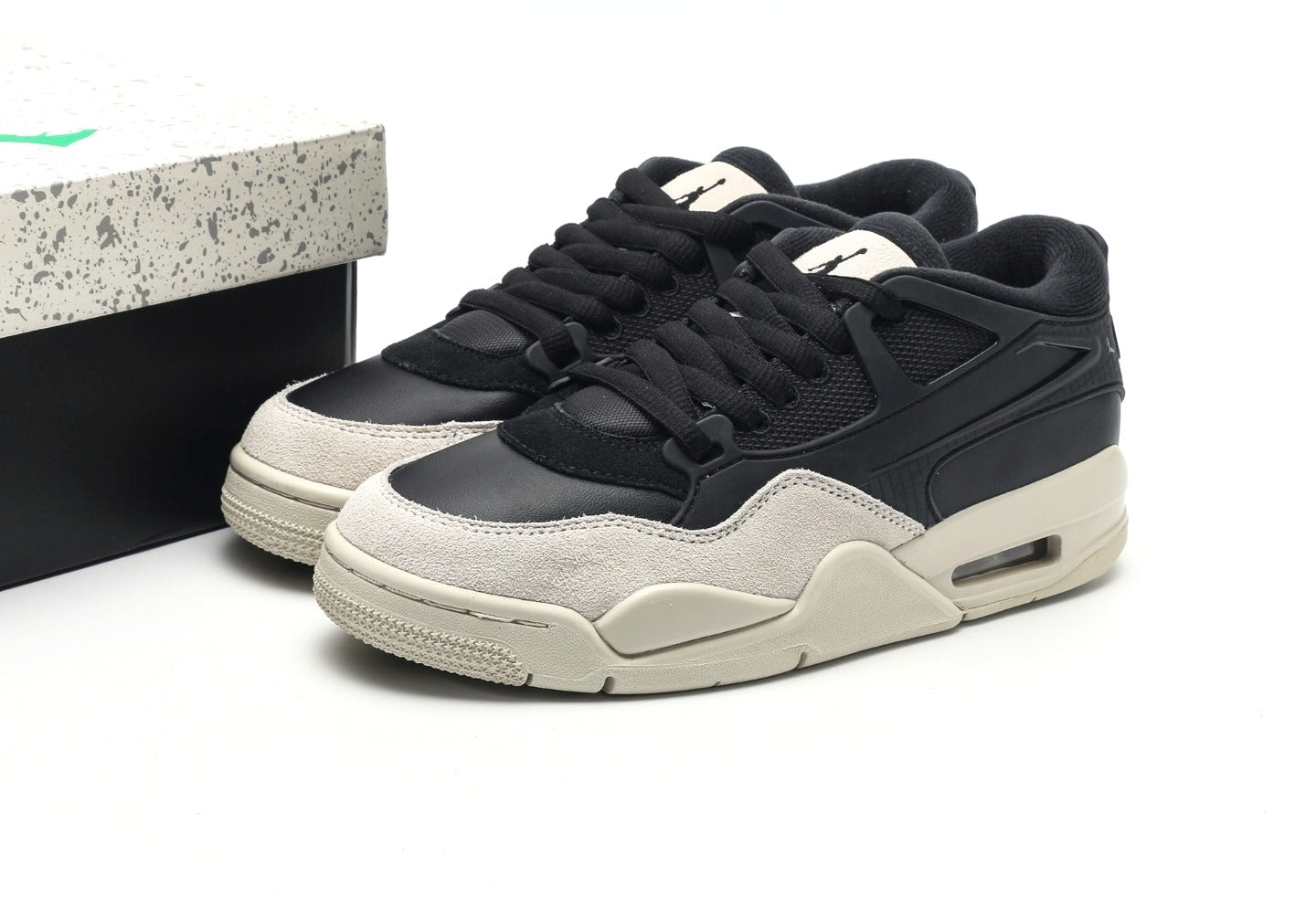Air Jordan 4 RM Black Light Bone