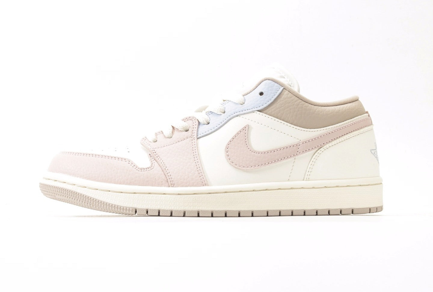 Air Jordan 1 Low "Sail Silt Red Hydrogen Blue"
