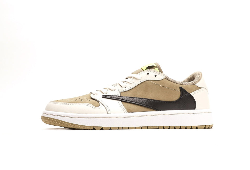 Travis Scott x Air Jordan 1 Low Golf 'Neutral Olive' [PK GOD]