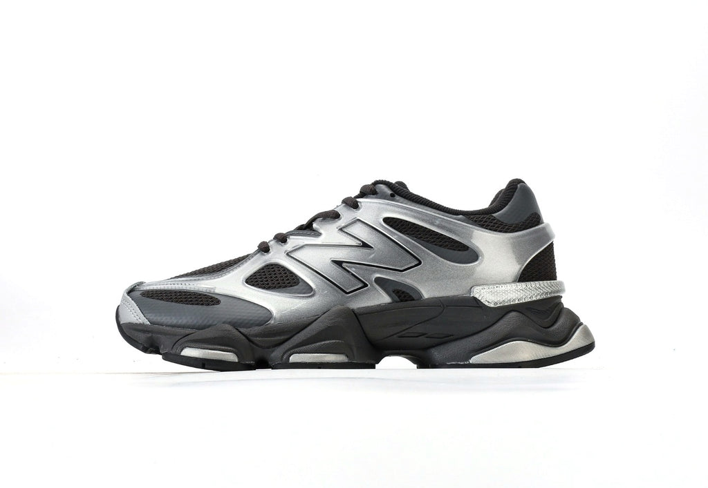New Balance 9060 X Silver Metallic Black Cement