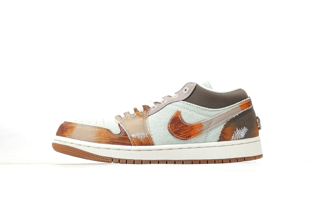 Air Jordan 1 Low SE Multi Color Distressed