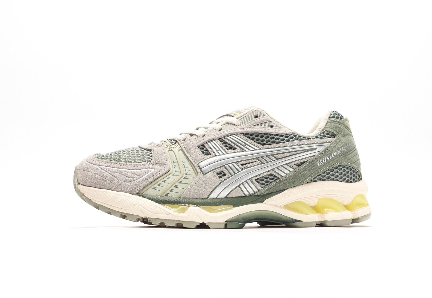 Gel-Kayano 14 "Olive Grey Pure Silver"