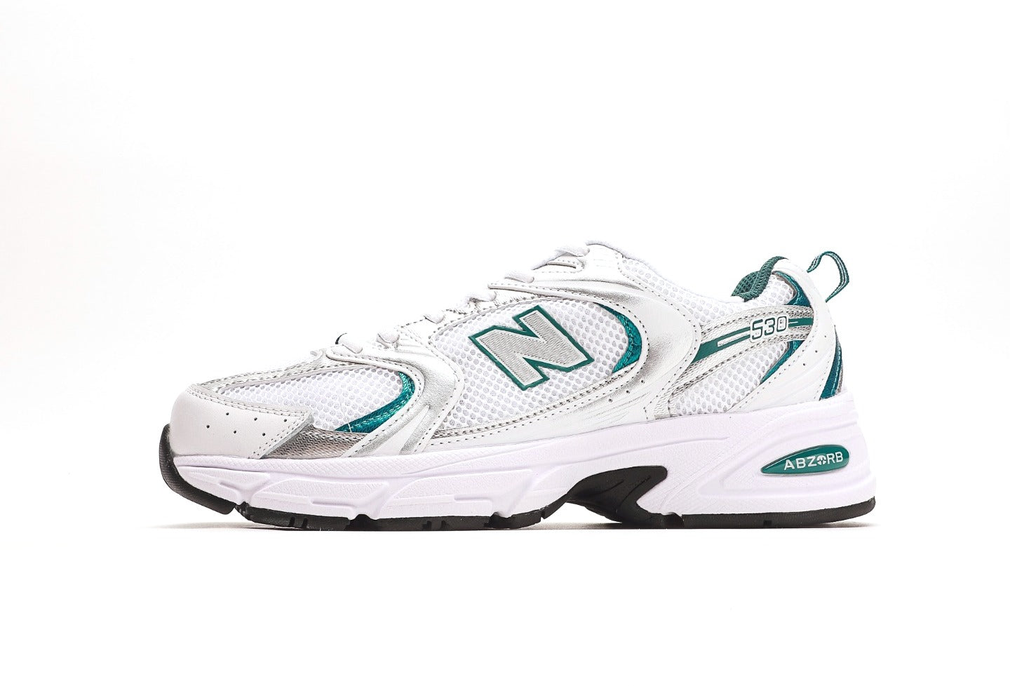 New Balance 530 "White Silver Green"