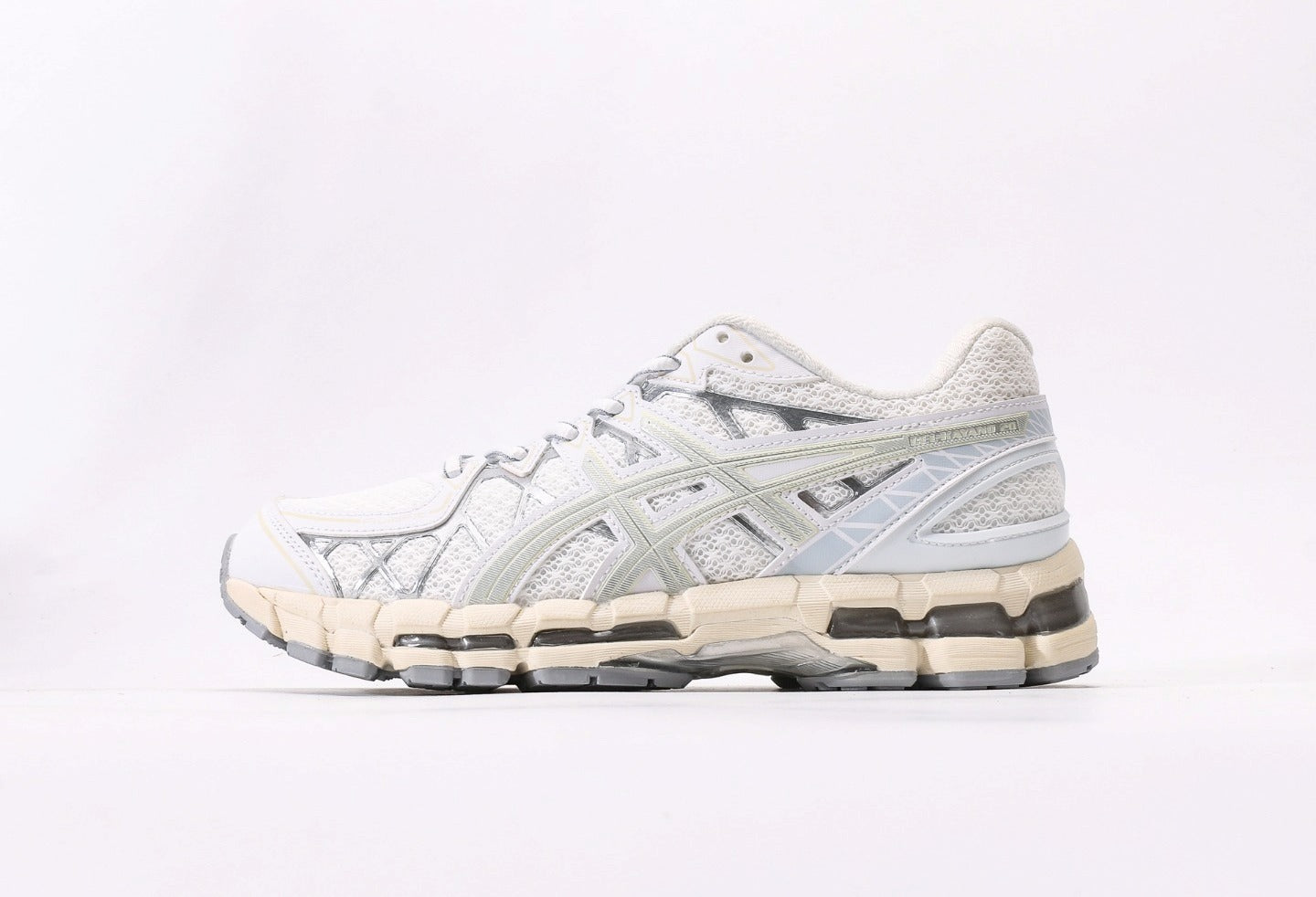 Asics Gel-Kayano 20 White Pure Silver