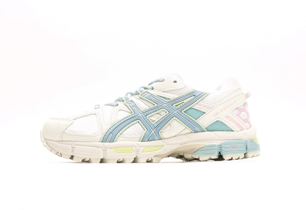 Gel-Kahana 8 "White Blue Pink Yellow"