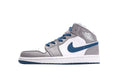 Air Jordan 1 Mid Cement True Blue