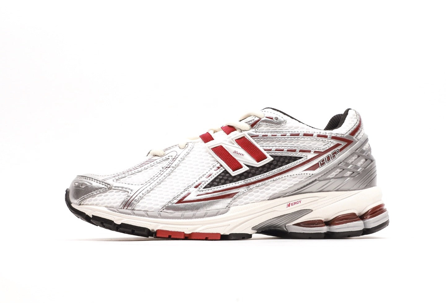 New Balance 1906R Silver Classic Crimson