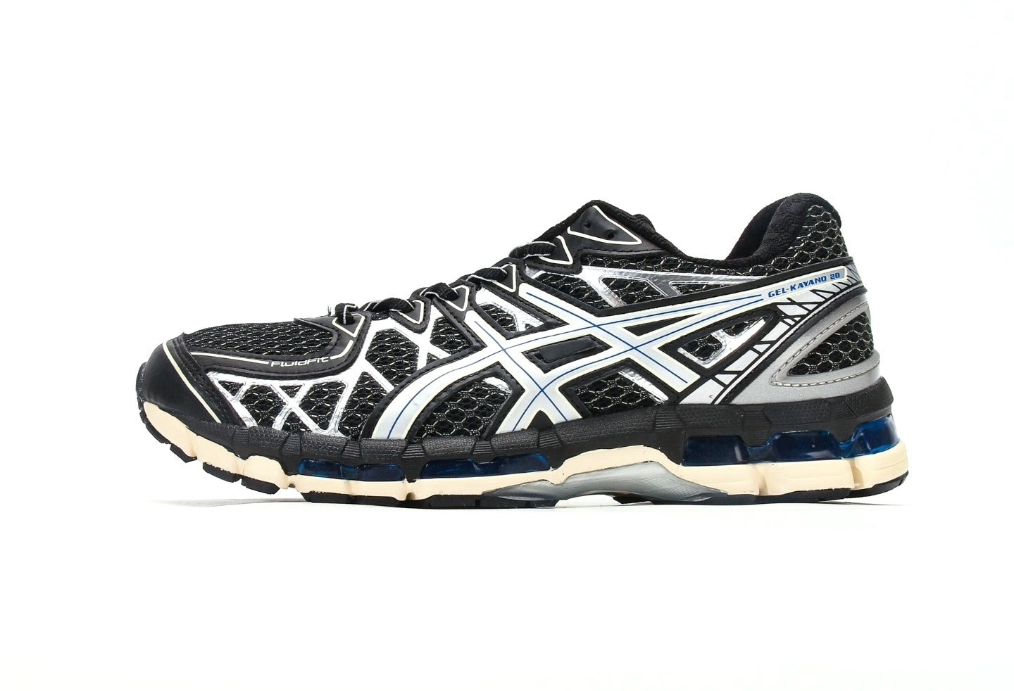 ASICS Gel-Kayano 20 "BLACK PURE SILVER"