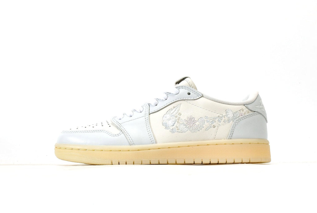 Air Jordan 1 Retro Low OG "Sail / Floral Swoosh"