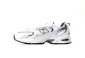 New Balance 530 White Silver Navy
