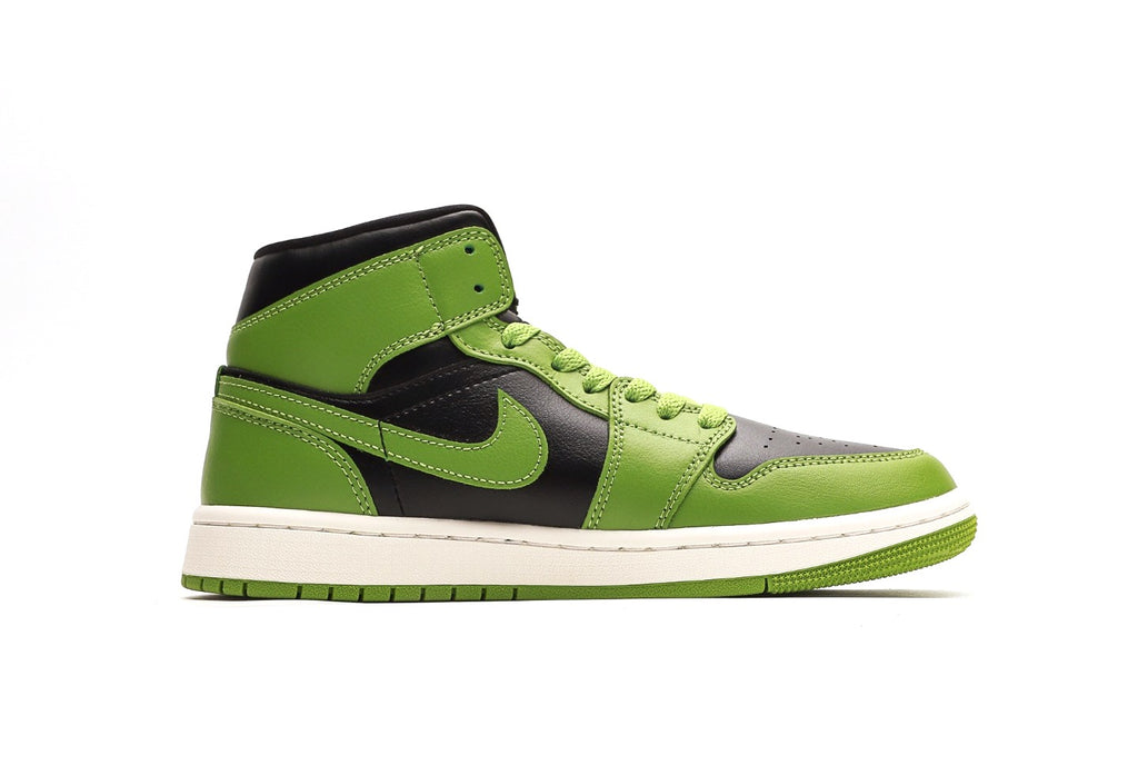 Air Jordan 1 Mid Black Green