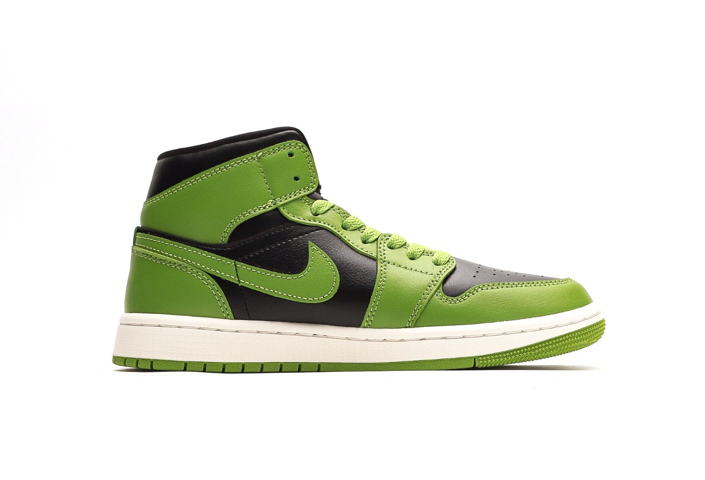 Air Jordan 1 Mid Black Green