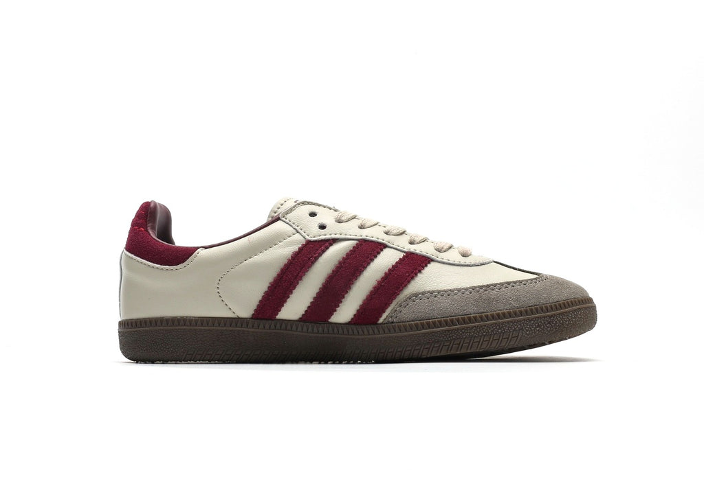 Samba OG "Putty Grey Maroon"
