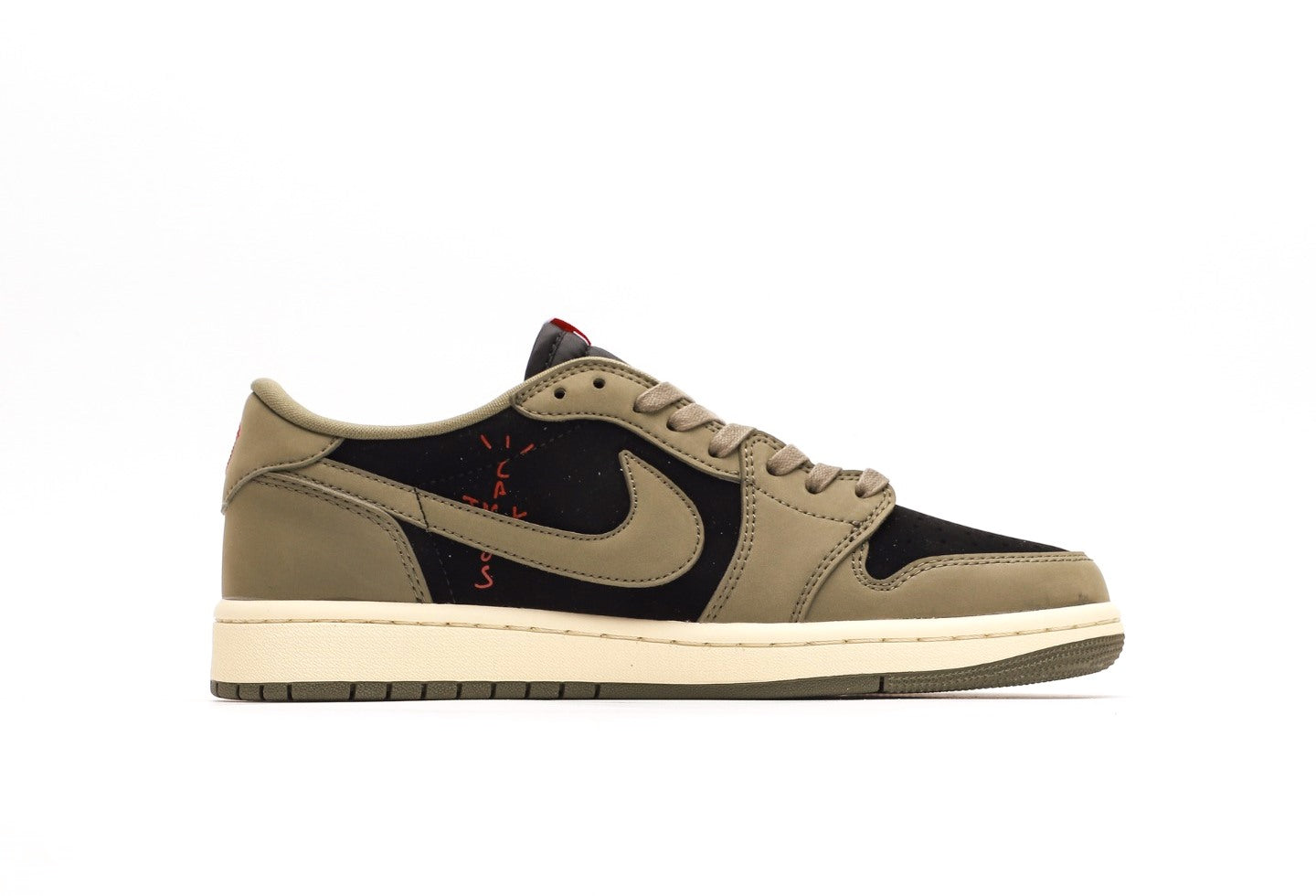 Travis Scott x Air Jordan 1 Low OG Black Olive