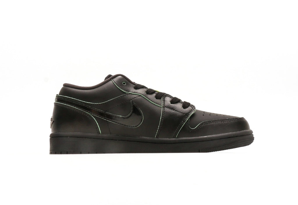 Air Jordan 1 Low SE  "Black Vapor Green"