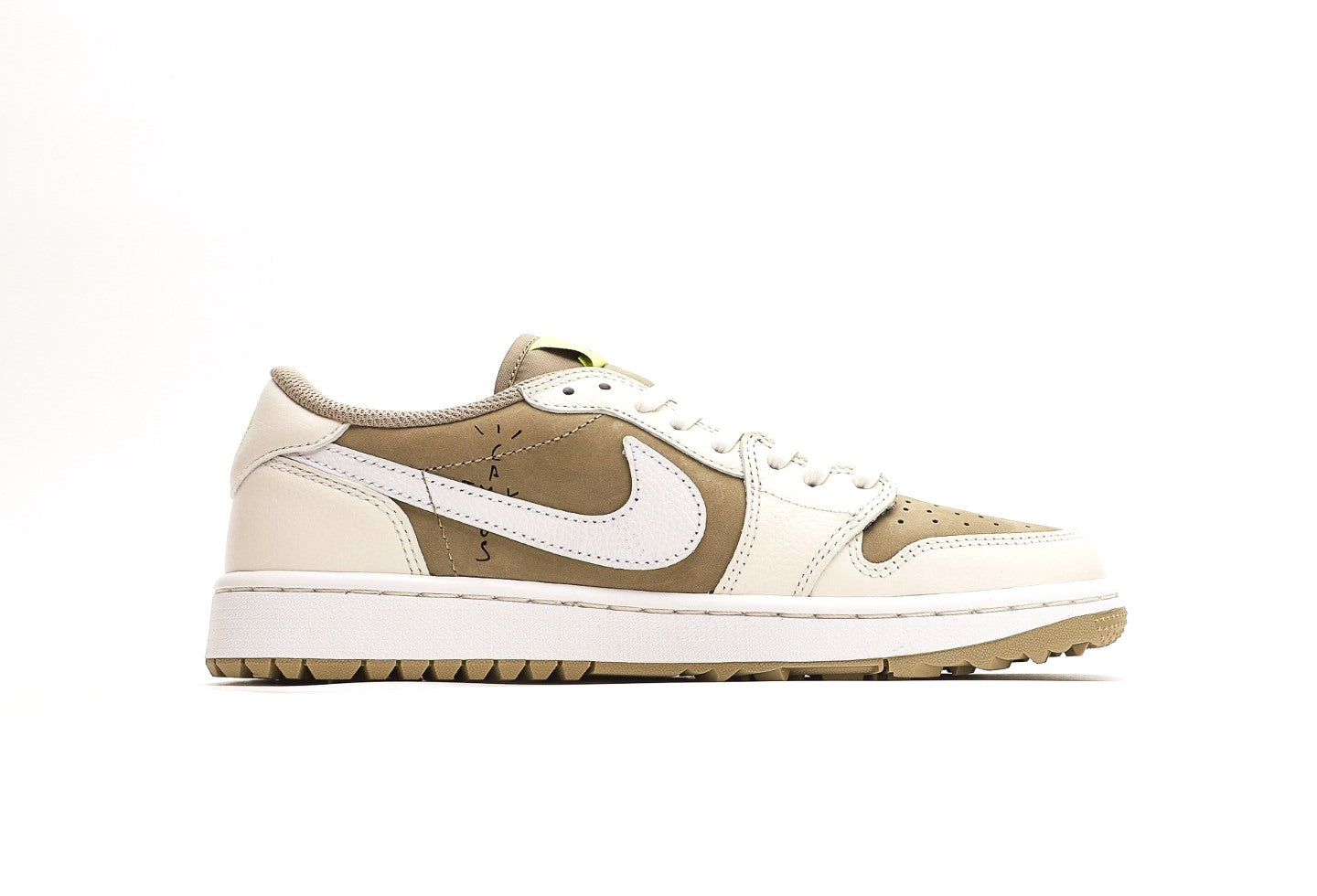 Travis Scott x Air Jordan 1 Low Golf 'Neutral Olive' [PK GOD]