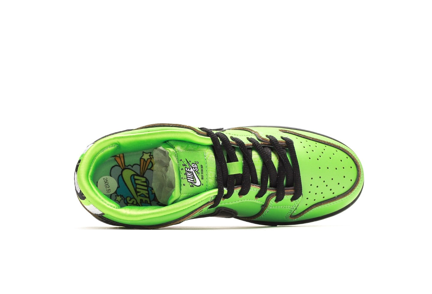 The Powerpuff Girls x SB Dunk Low Buttercup