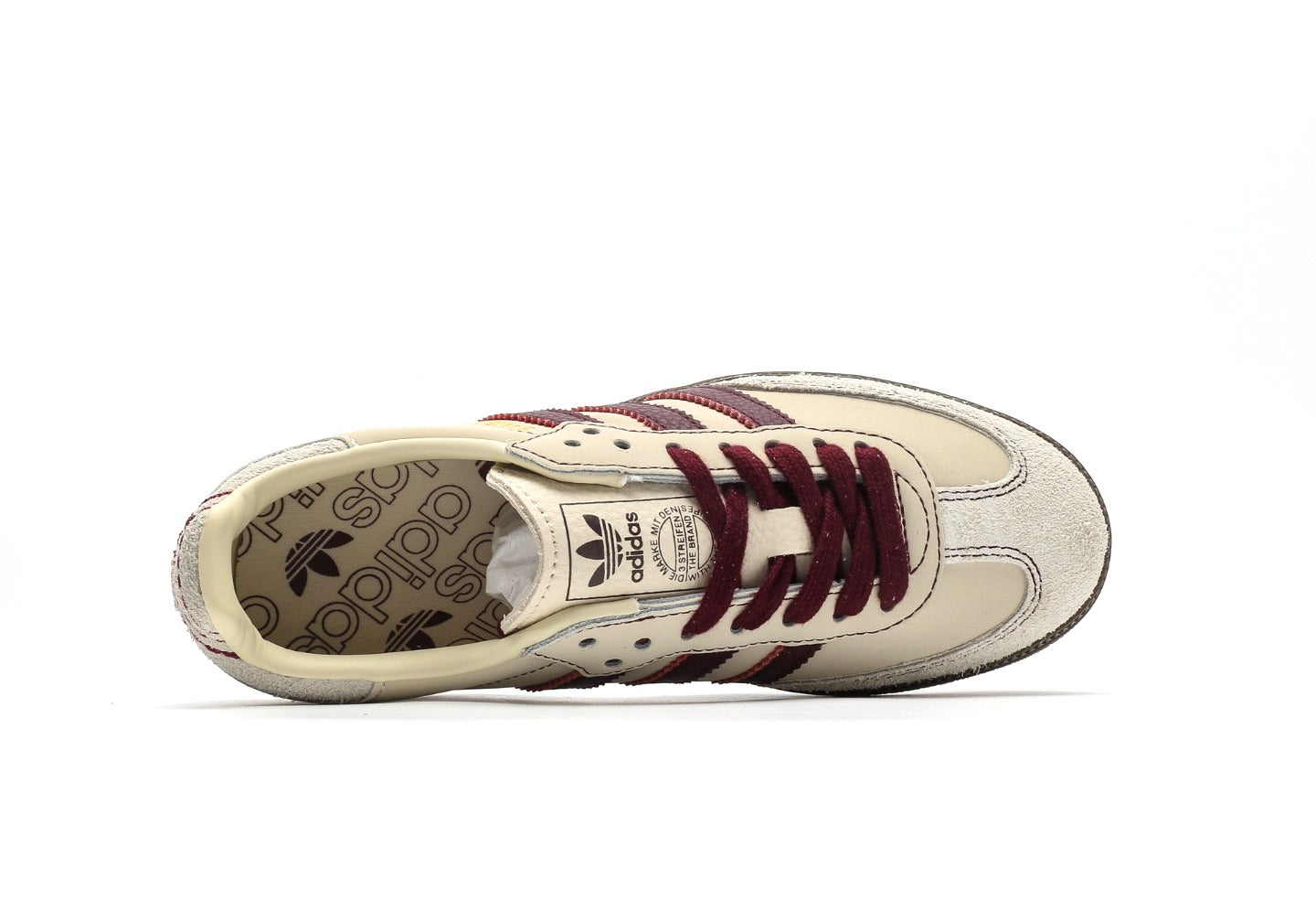 Samba OG Wonder White Maroon