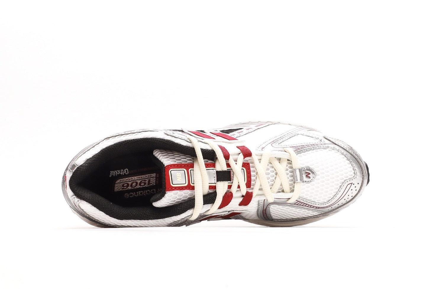 New Balance 1906R Silver Classic Crimson