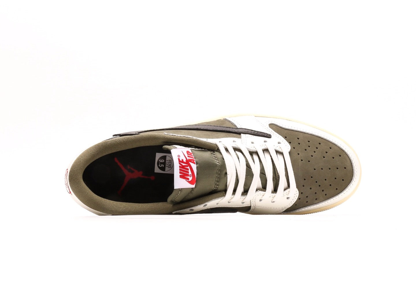 Travis Scott x Air Jordan 1 Low OG Medium Olive [PK GOD]