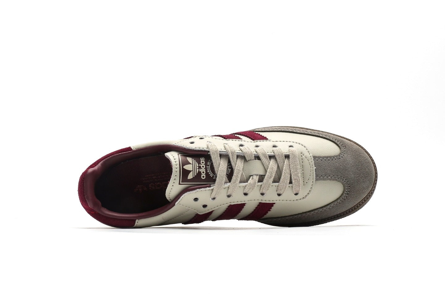 Samba OG "Putty Grey Maroon"