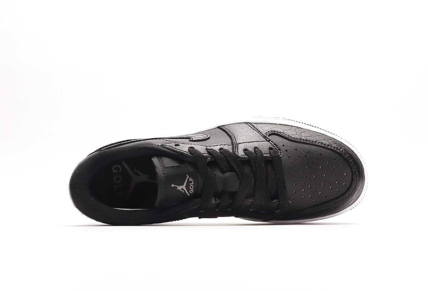 Air Jordan 1 Low Golf "Black Croc" [PK GOD]