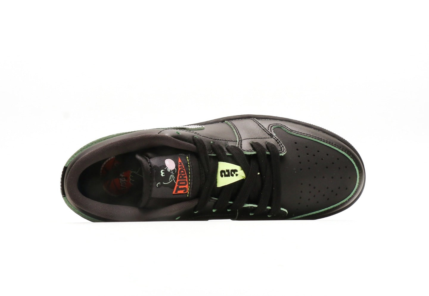 Air Jordan 1 Low SE  "Black Vapor Green"