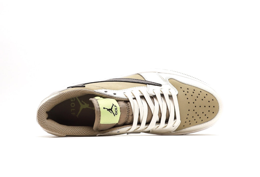 Travis Scott x Air Jordan 1 Low Golf 'Neutral Olive'