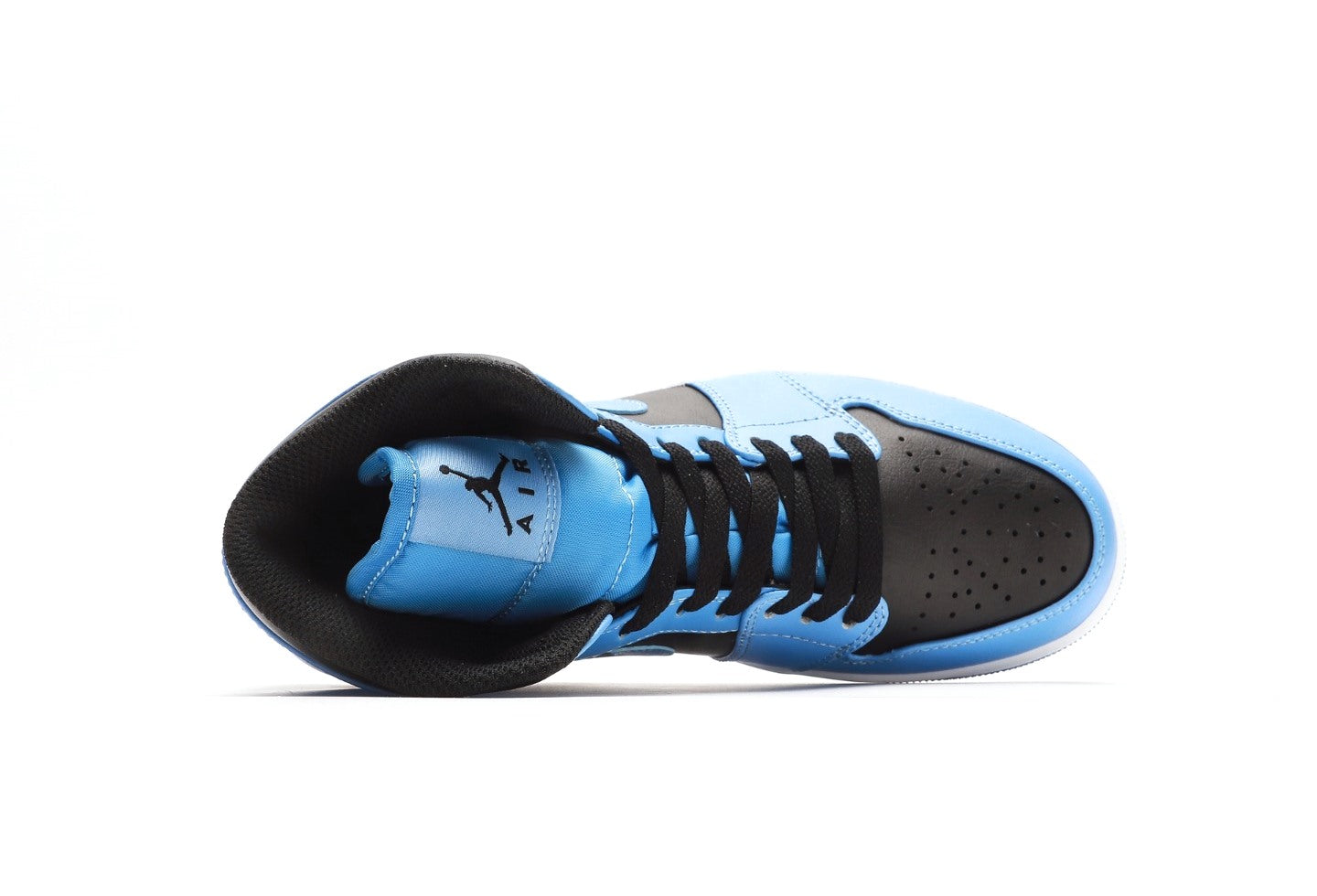 Air Jordan 1 Mid Blue Black