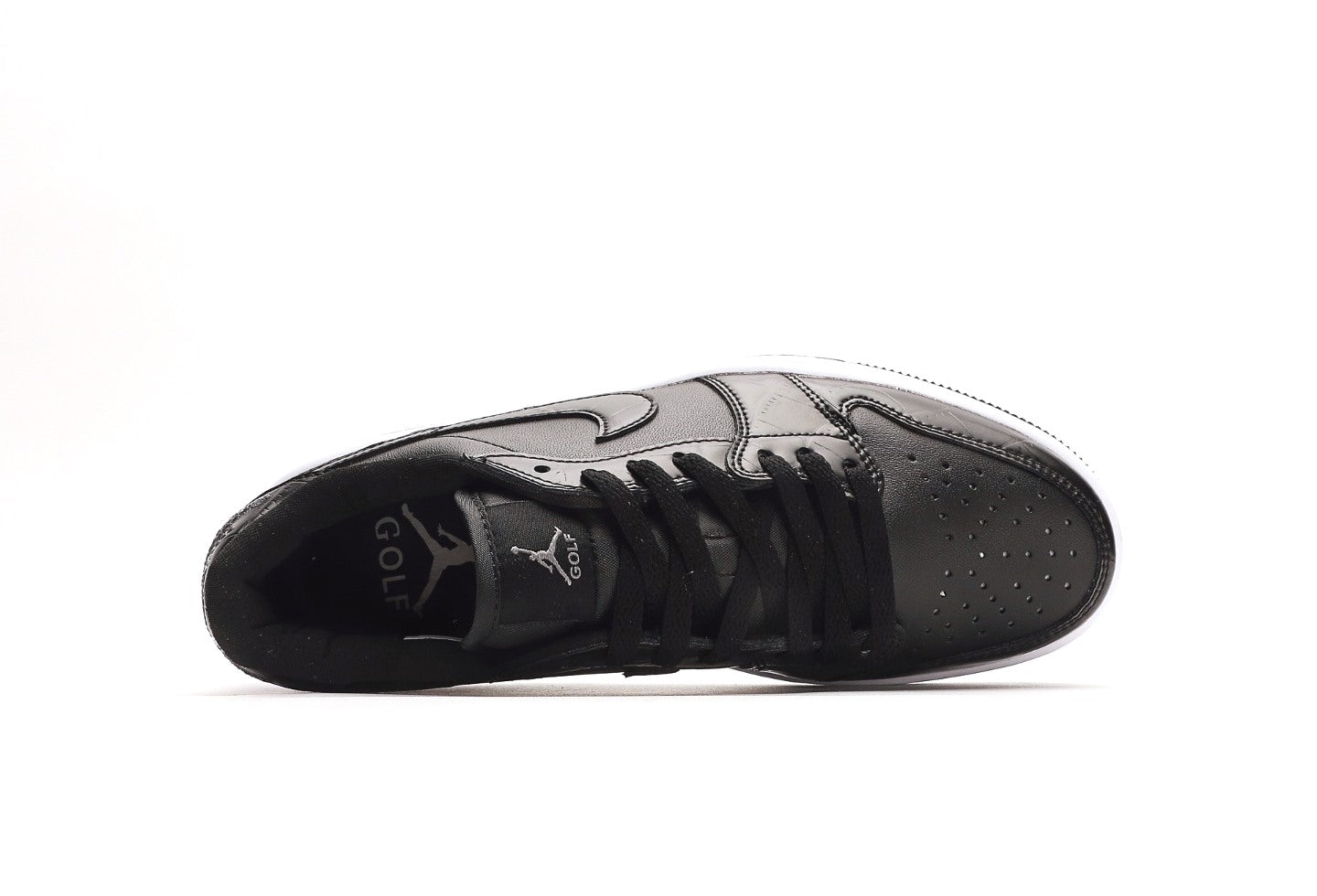 Air Jordan 1 Low Golf "Black Croc"
