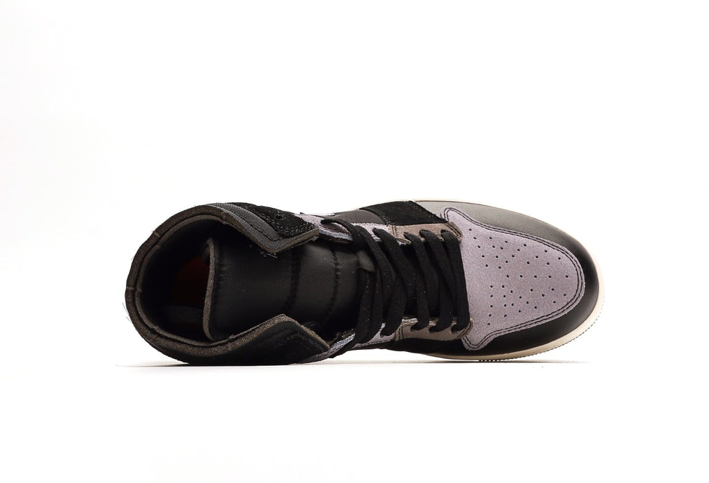 Air Jordan 1 Mid Craft Inside Out Black Grey