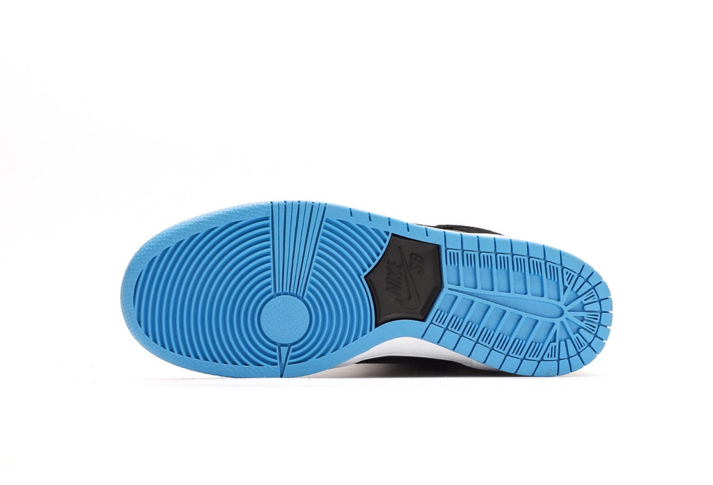 SB Dunk Low Black 'University Blue'