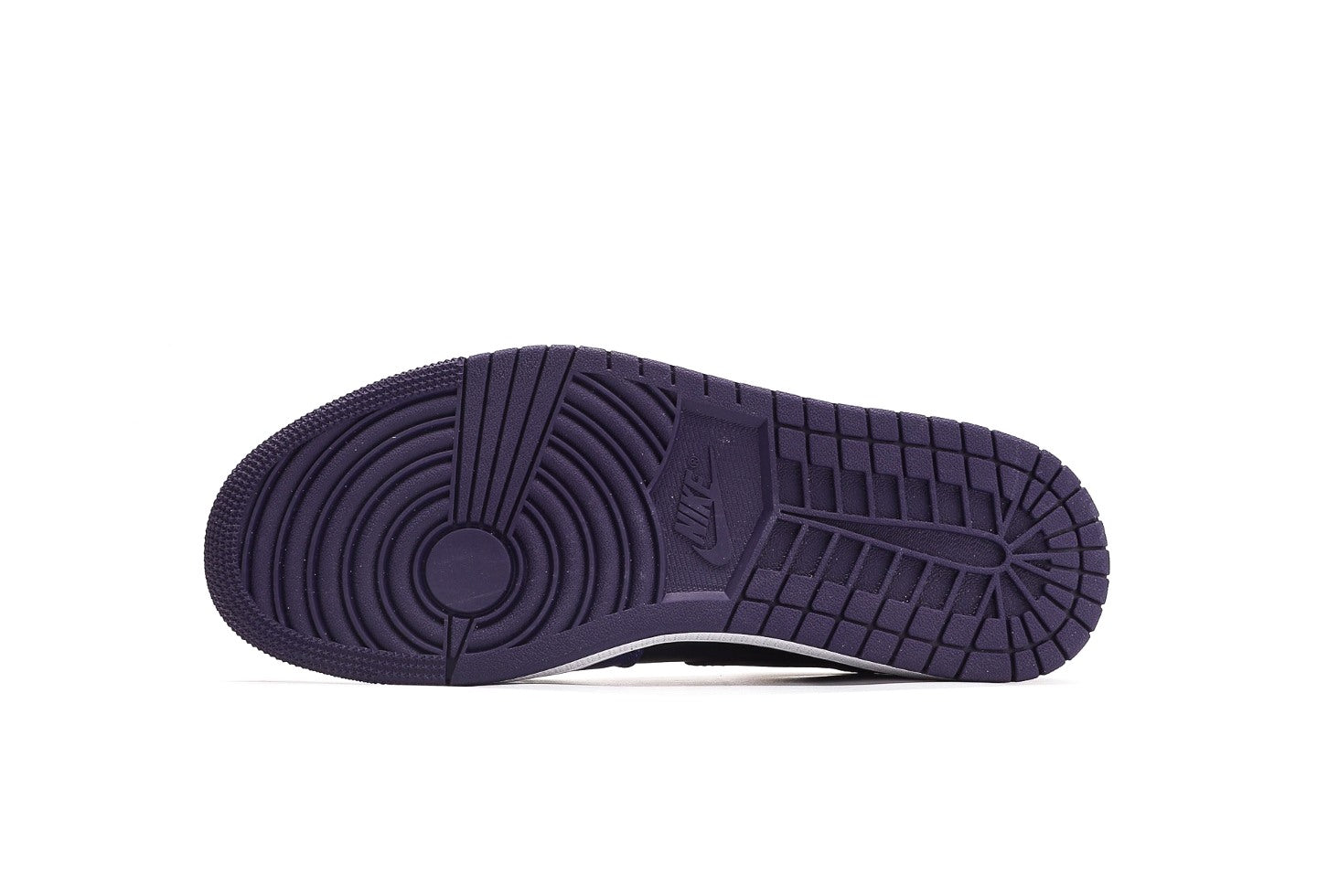 Air Jordan 1 Mid Purple Black