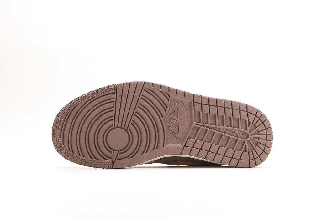 Air Jordan 1 Low Inside Out Brown Yellow