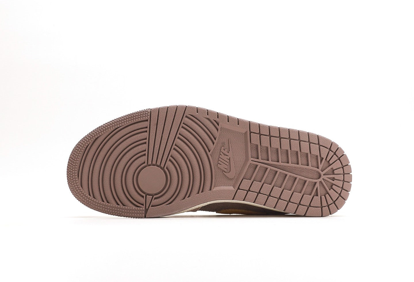 Air Jordan 1 Low Inside Out Brown Yellow