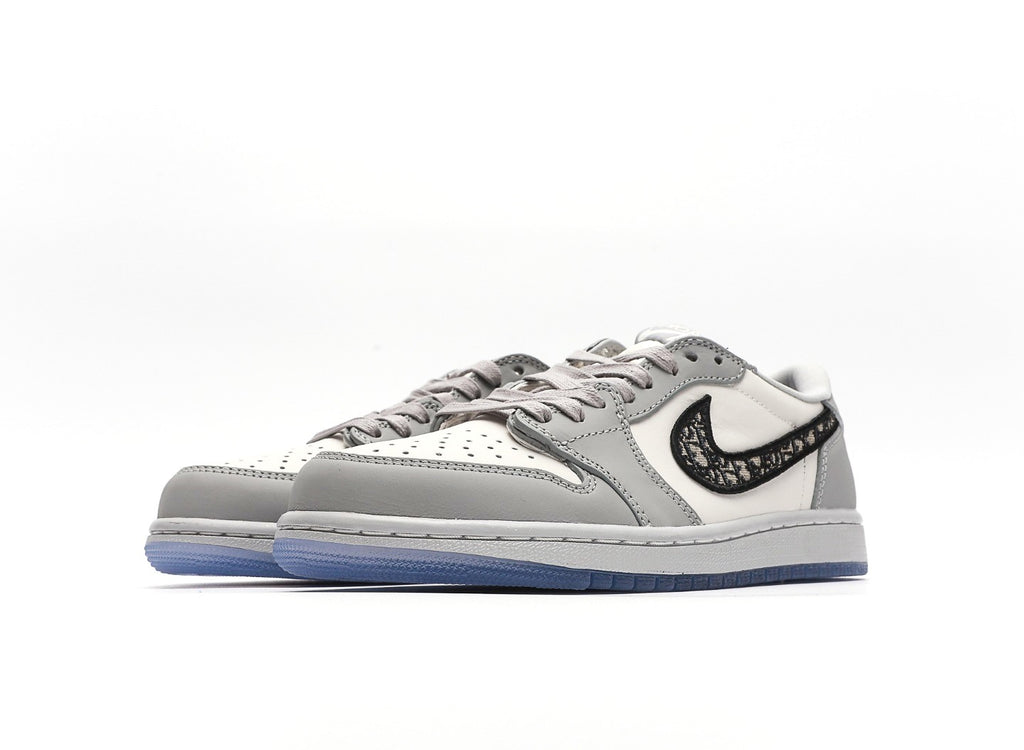 Dior x Air Jordan 1 Low "Wolf Grey"