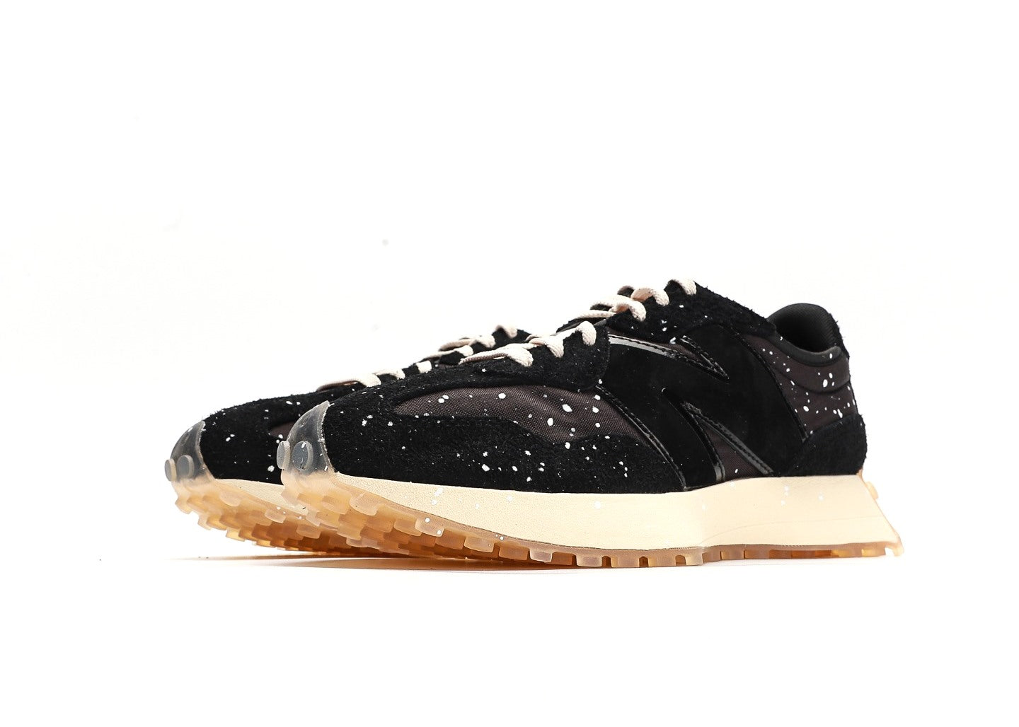 Joshua Vides x New Balance 327 Black Splatter [PK GOD]