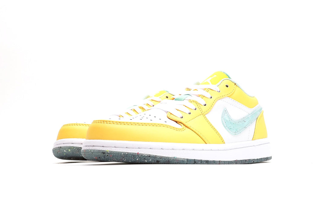 Air Jordan 1 Low Yellow White Grind
