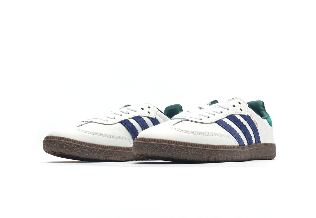 Samba OG 'White Navy Collegiate Green"