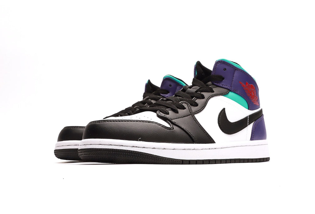 Air Jordan 1 Mid Teal Purple