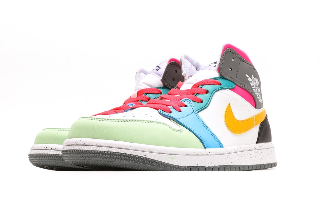 Air Jordan 1 Mid GS Multi-Color