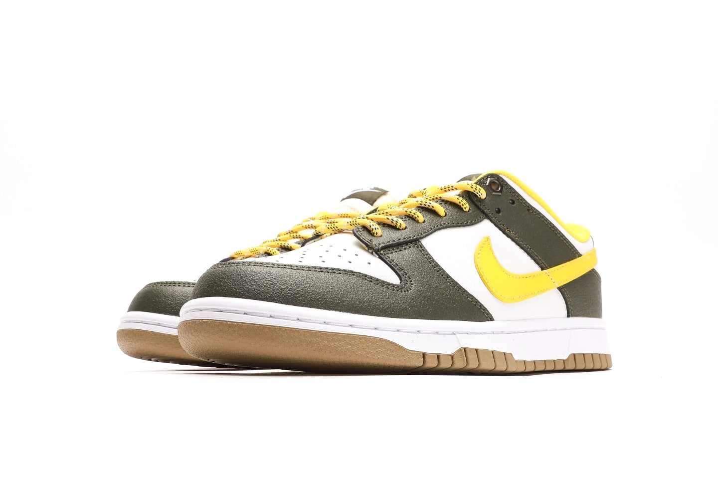 Dunk Low Cargo Khaki Vivid Sulfur